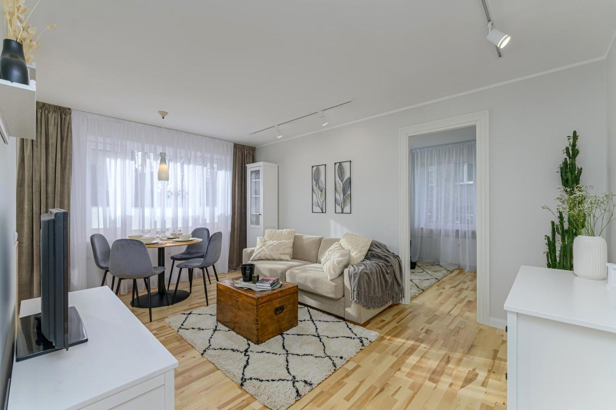 Korter Cozy 1-bedroom In The Centre *